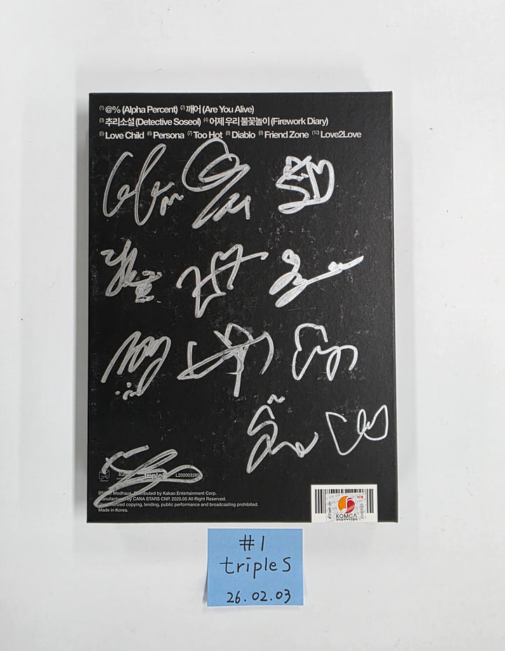 tripleS "ASSEMBLE25" - Hand Autographed(Signed) Promo Album [26.02.03]