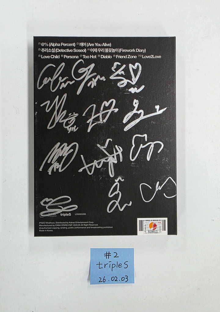 tripleS "ASSEMBLE25" - Hand Autographed(Signed) Promo Album [26.02.03]
