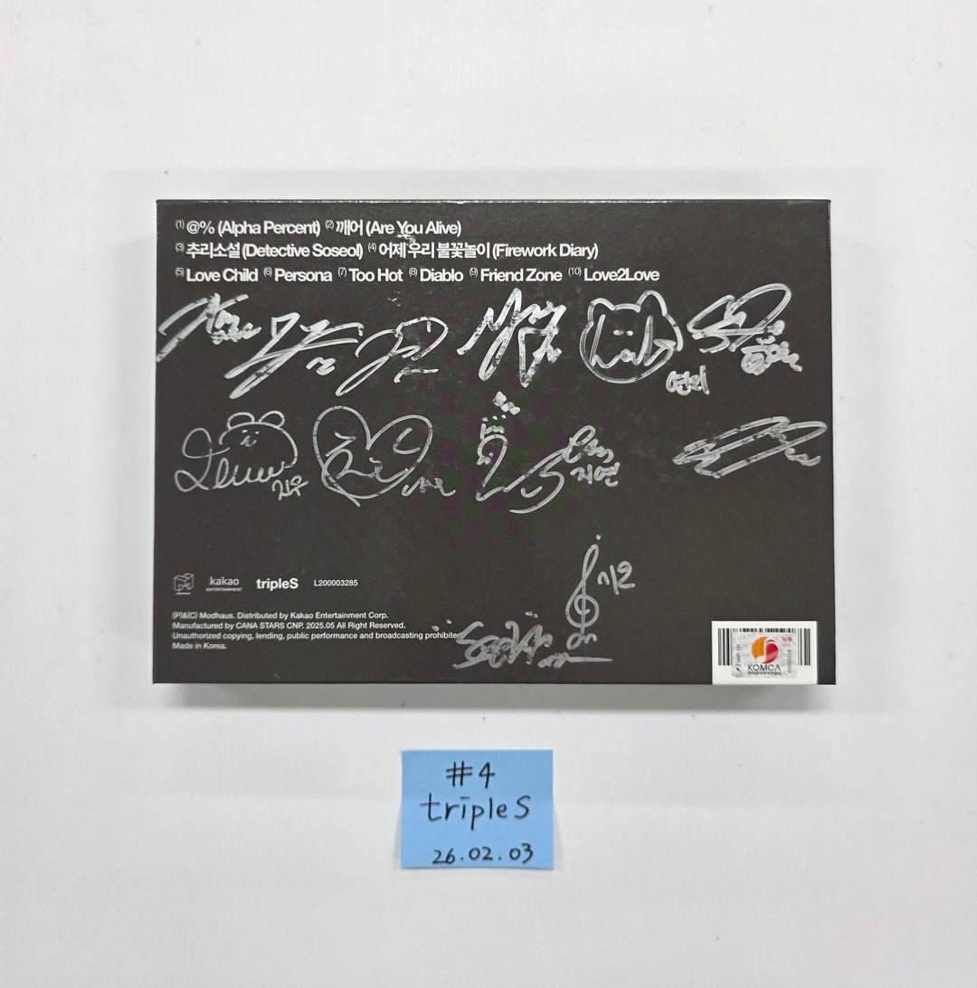 tripleS "ASSEMBLE25" - Hand Autographed(Signed) Promo Album [26.02.03]