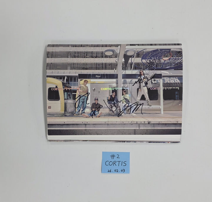 CORTIS "COLOR OUTSIDE THE LINES" - Hand Autographed(Signed) Promo Album [26.02.03]