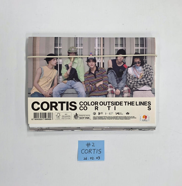 CORTIS "COLOR OUTSIDE THE LINES" - Hand Autographed(Signed) Promo Album [26.02.03]