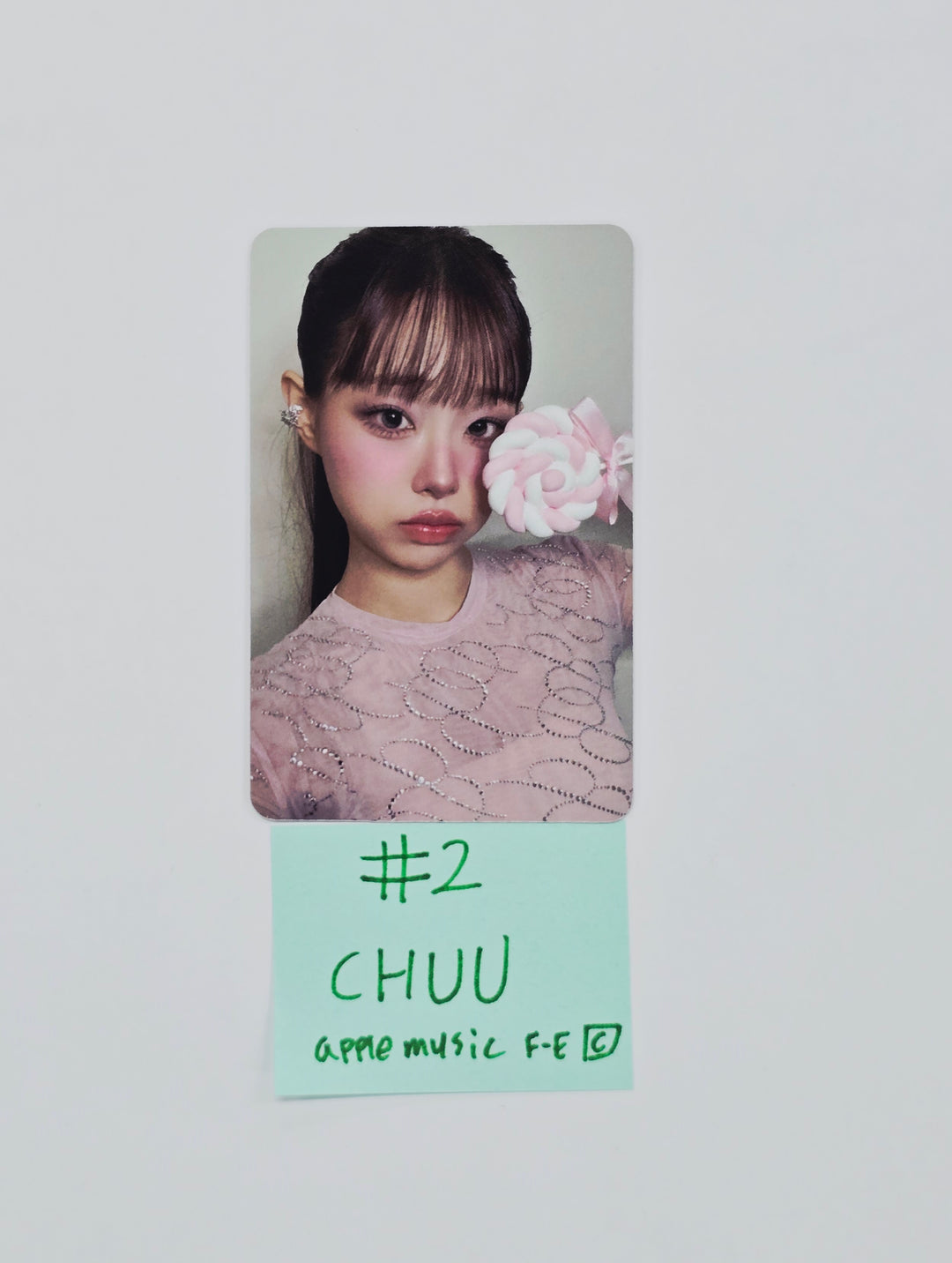 CHUU The First Album "XO, My Cyberlove" - Apple Music Fansign Event Photocard (Cyber Ver.) [26.02.04]