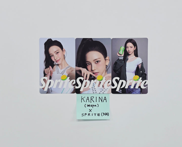 Karina (of Aespa) - Sprite Event Photocards Set (3EA) [26.02.04]