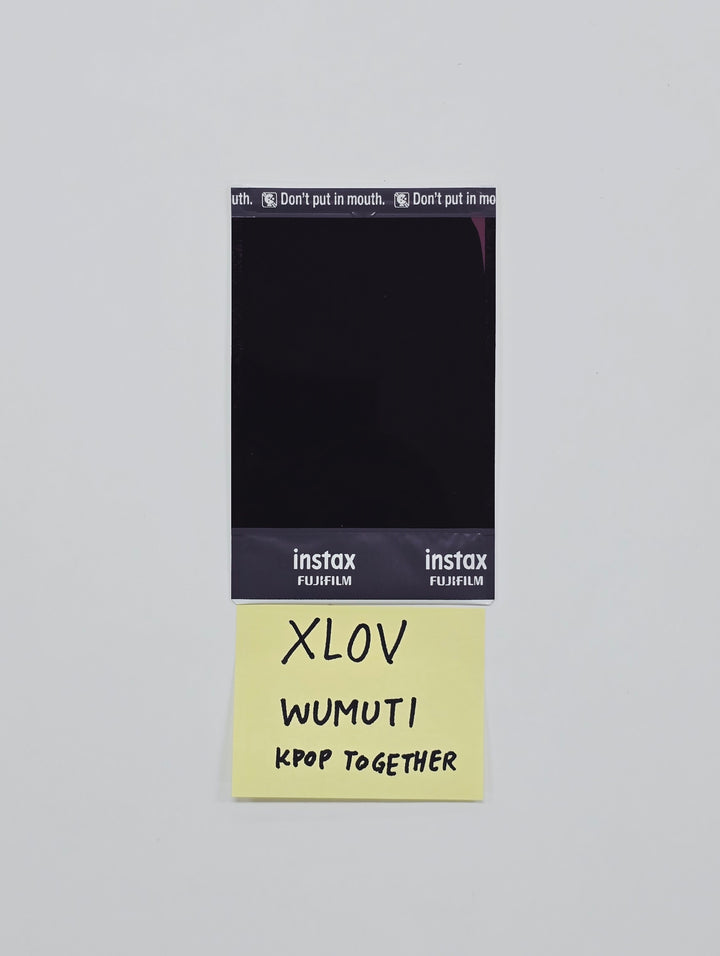 WUMUTI (of XLOV) "UXLXVE" - Hand Autograhped(Signed) Polaroid [26.02.04]