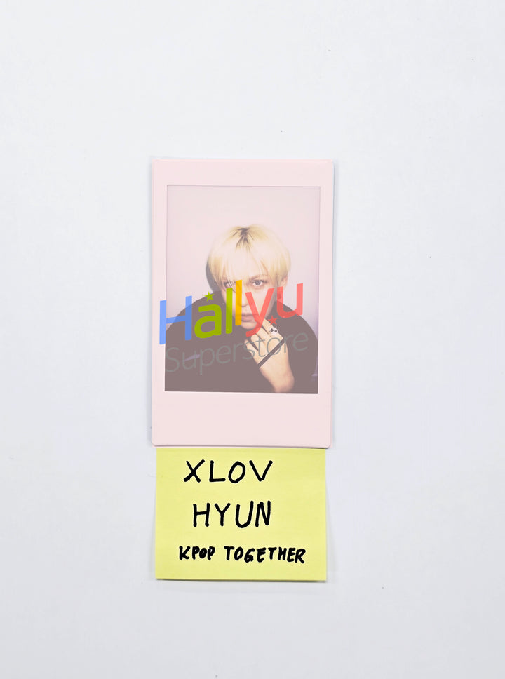 HYUN (of XLOV) "UXLXVE" - Hand Autograhped(Signed) Polaroid [26.02.04]