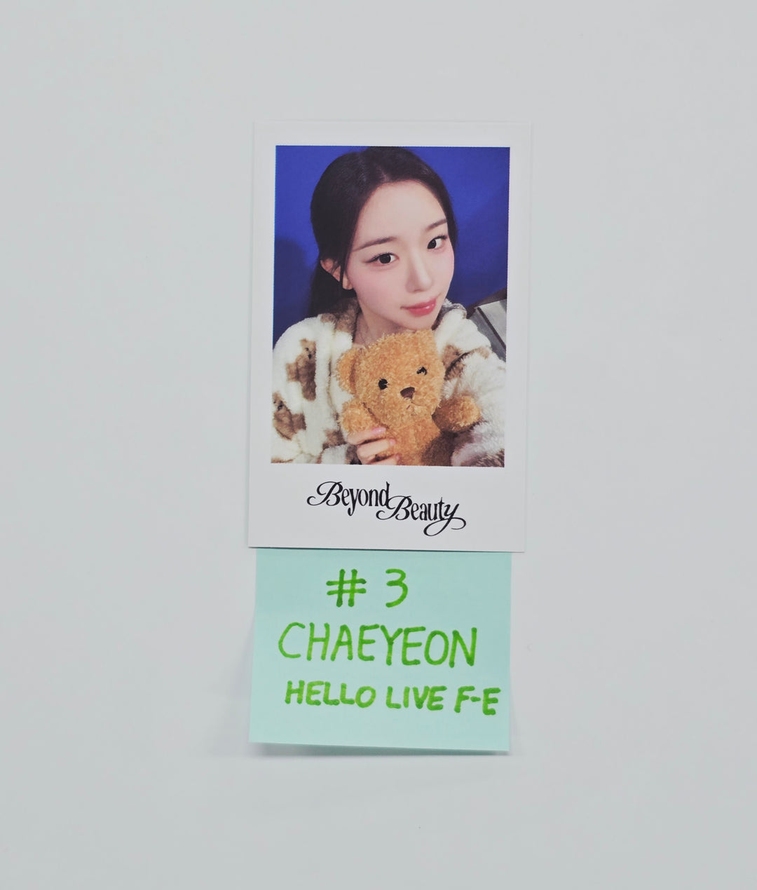 Triples_msnz "Beyond Beauty" - Hello Live Fansing Event Polaroid type Photocard R2 (Objekt Music Album ver.) [26.02.04]