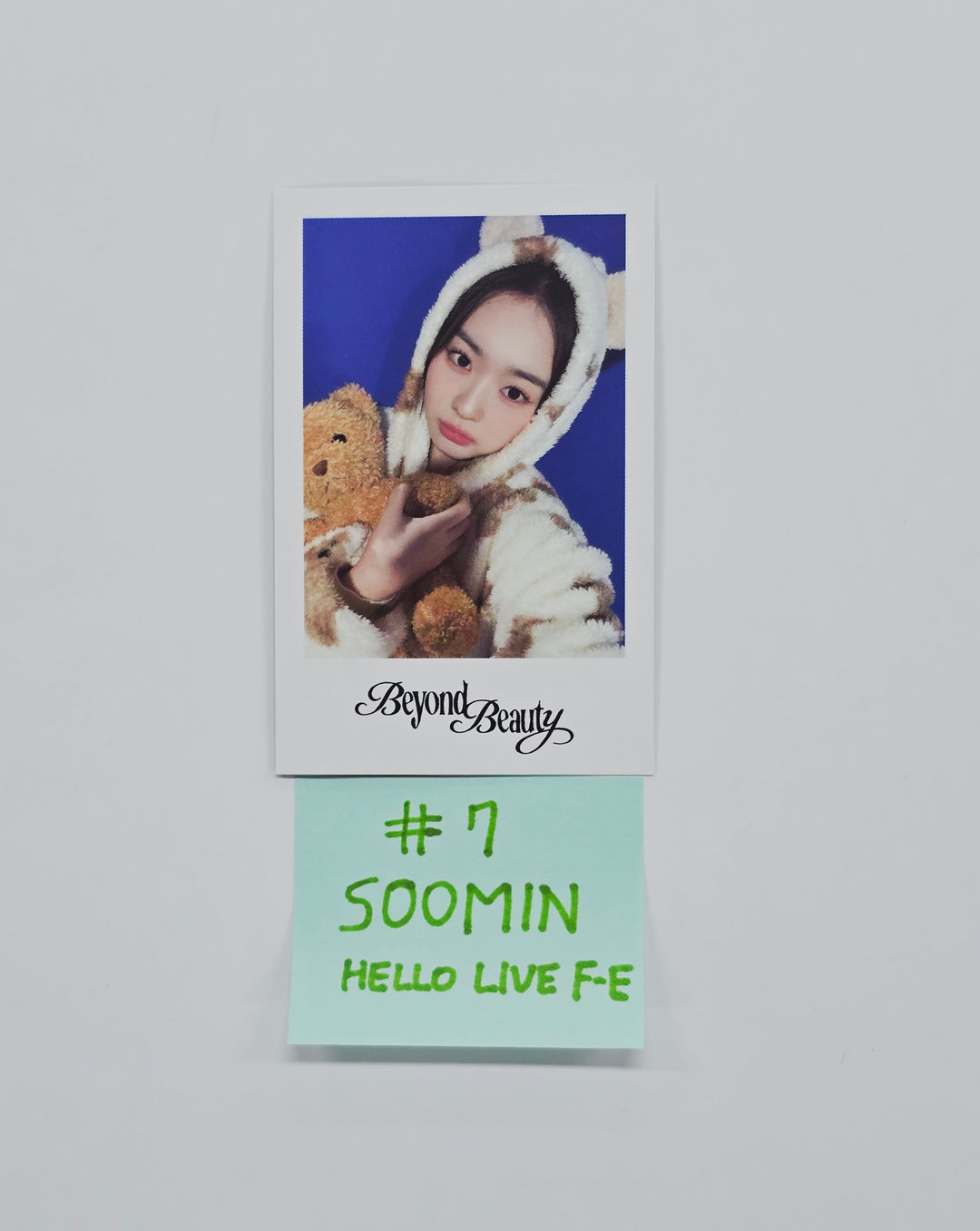 Triples_msnz "Beyond Beauty" - Hello Live Fansing Event Polaroid type Photocard R2 (Objekt Music Album ver.) [26.02.04]