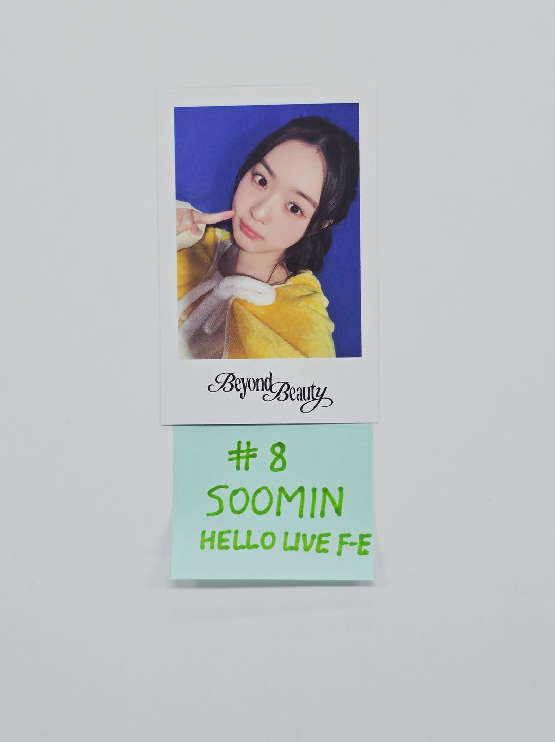 Triples_msnz "Beyond Beauty" - Hello Live Fansing Event Polaroid type Photocard R2 (Objekt Music Album ver.) [26.02.04]