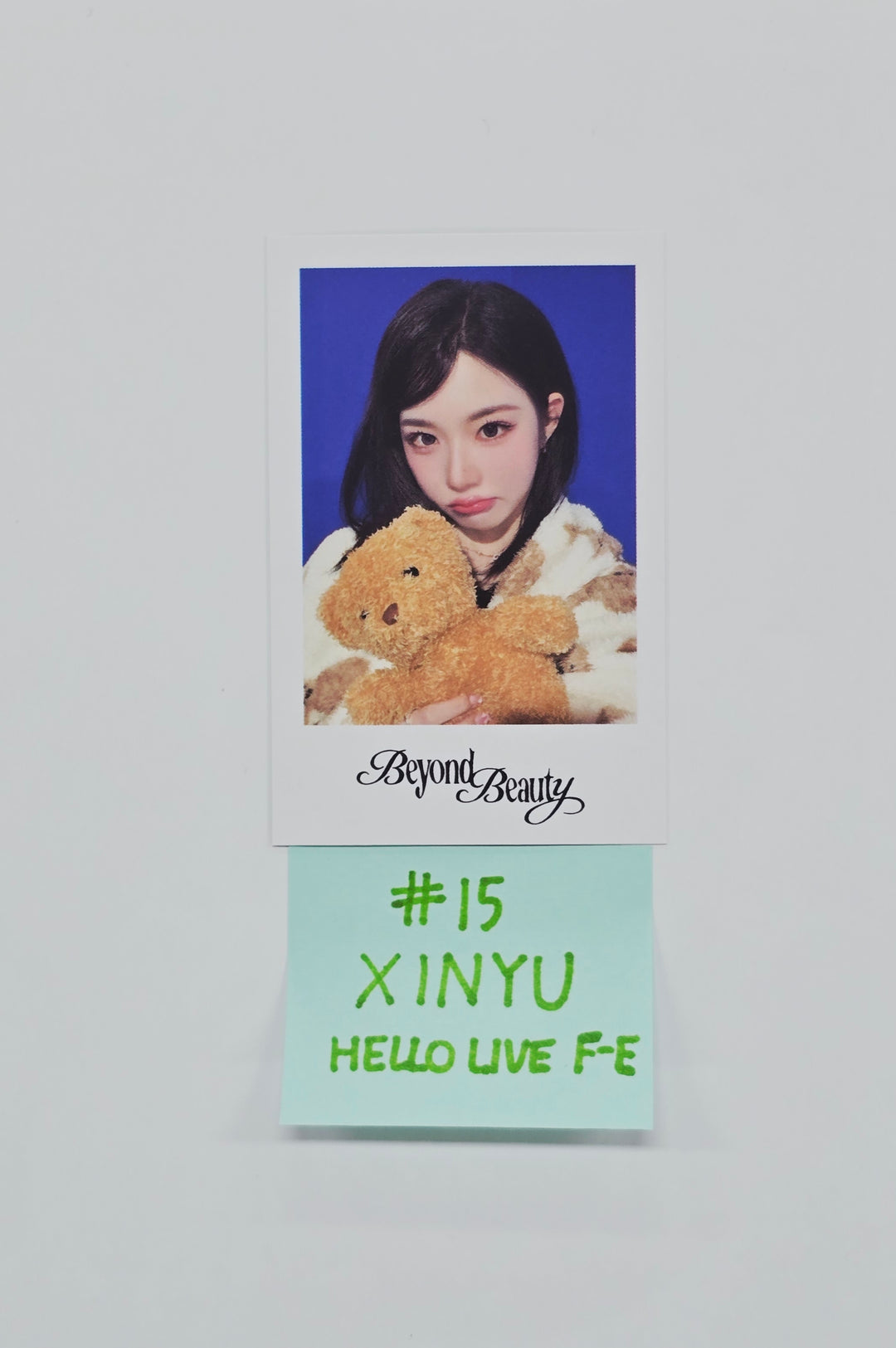Triples_msnz "Beyond Beauty" - Hello Live Fansing Event Polaroid type Photocard R2 (Objekt Music Album ver.) [26.02.04]