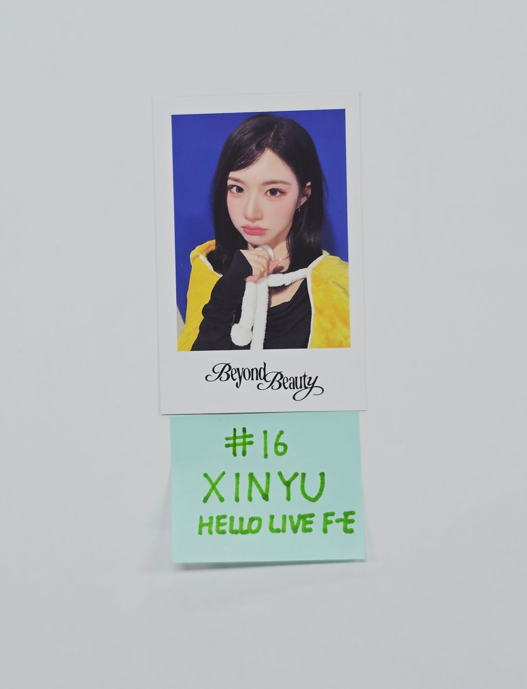 Triples_msnz "Beyond Beauty" - Hello Live Fansing Event Polaroid type Photocard R2 (Objekt Music Album ver.) [26.02.04]