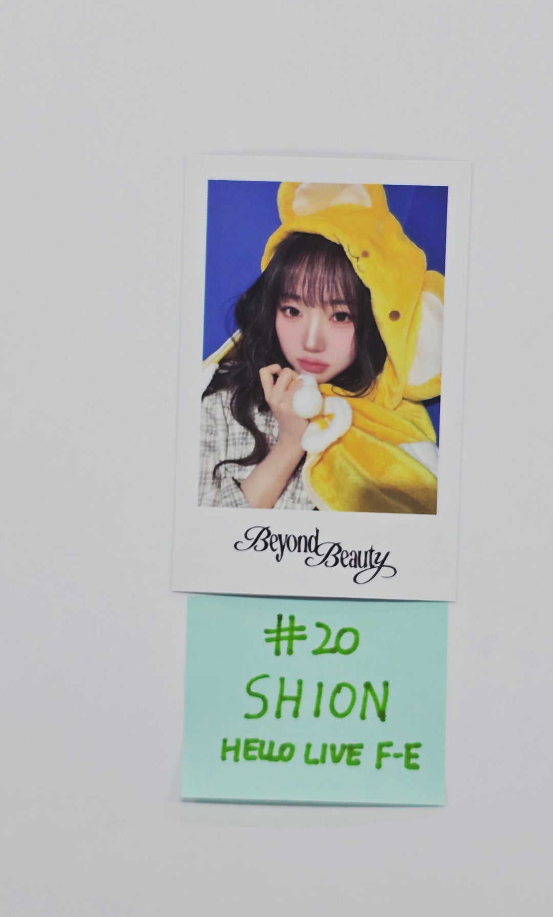 Triples_msnz "Beyond Beauty" - Hello Live Fansing Event Polaroid type Photocard R2 (Objekt Music Album ver.) [26.02.04]