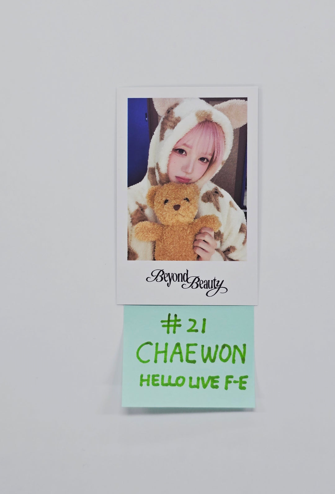 Triples_msnz "Beyond Beauty" - Hello Live Fansing Event Polaroid type Photocard R2 (Objekt Music Album ver.) [26.02.04]