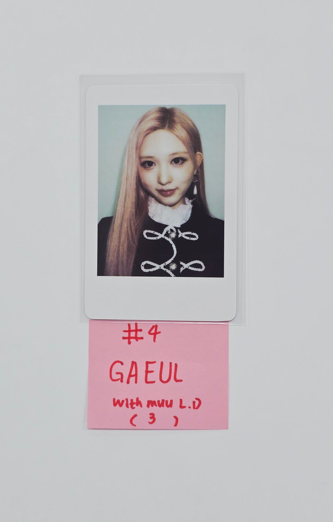 IVE "IVE SECRET" - Withmuu Lucky Draw Event Polaroid type Photocard R4 [26.02.05]