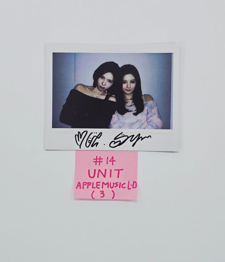 NMIXX "Blue Valentine" - Apple Music Lucky Draw Event Photocard, Polaroid type Photocard R4 [26.02.05]