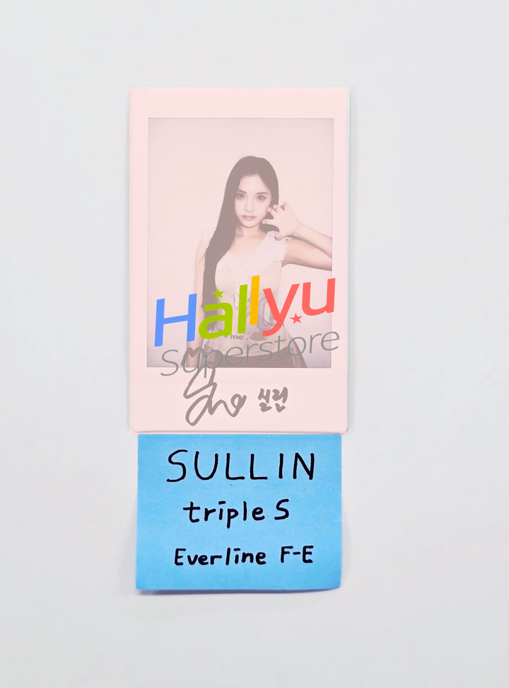 SULLIN (of TripleS) - Hand Autographed(Signed) Polaroid [26.02.06]