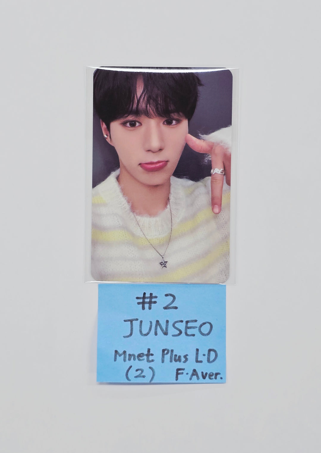 ALPHA DRIVE ONE "EUPHORIA" - Mnet Plus Lucky Draw Event Photocard (Freak Alarm ver.) [26.02.06]