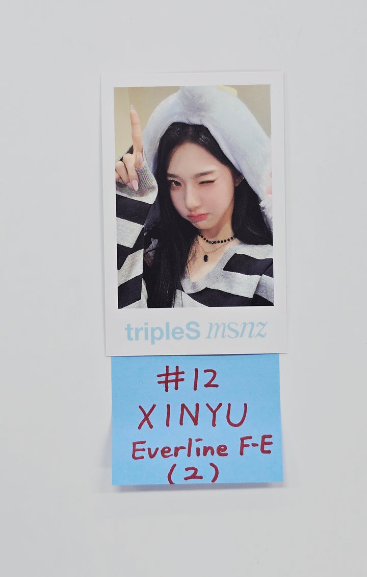 Triples_msnz "Beyond Beauty" - Everline Fansing Event Polaroid type Photocard R2 (Objekt Music Album ver.) [26.02.06]