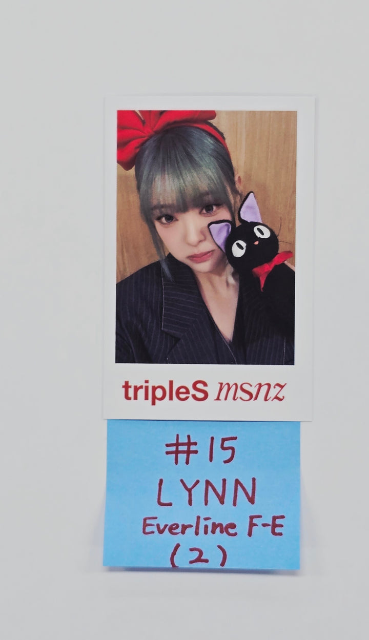 Triples_msnz "Beyond Beauty" - Everline Fansing Event Polaroid type Photocard R2 (Objekt Music Album ver.) [26.02.06]