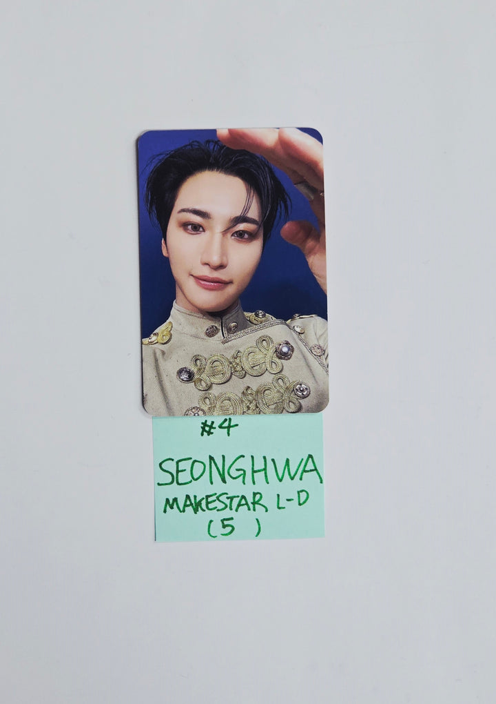 ATEEZ "GOLDEN HOUR : Part.4" - Makestar Lucky Draw Event Photocard [26.02.09]