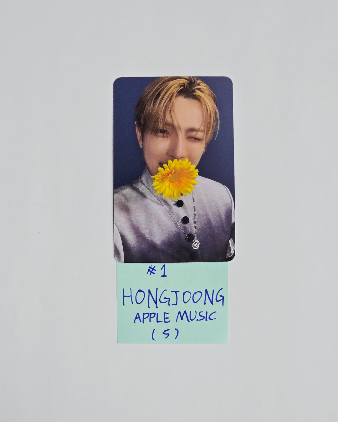 ATEEZ "GOLDEN HOUR : Part.4" - Apple Music Pre-Order Benefit Photocard, Photo Magnet [26.02.09]