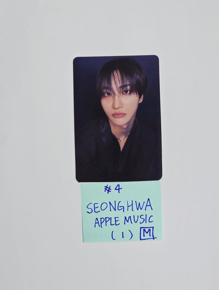 ATEEZ "GOLDEN HOUR : Part.4" - Apple Music Pre-Order Benefit Photocard, Photo Magnet [26.02.09]