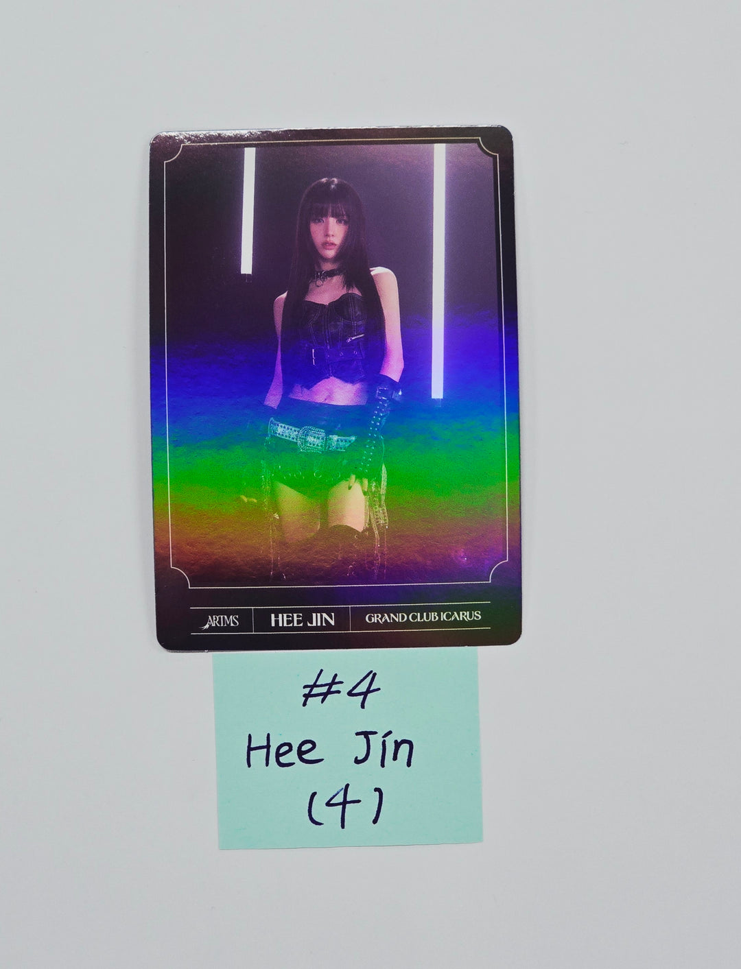 ARTMS "Grand Club Icarus" World Tour in Seoul - Official MD Trading Mini Card [26.02.09]