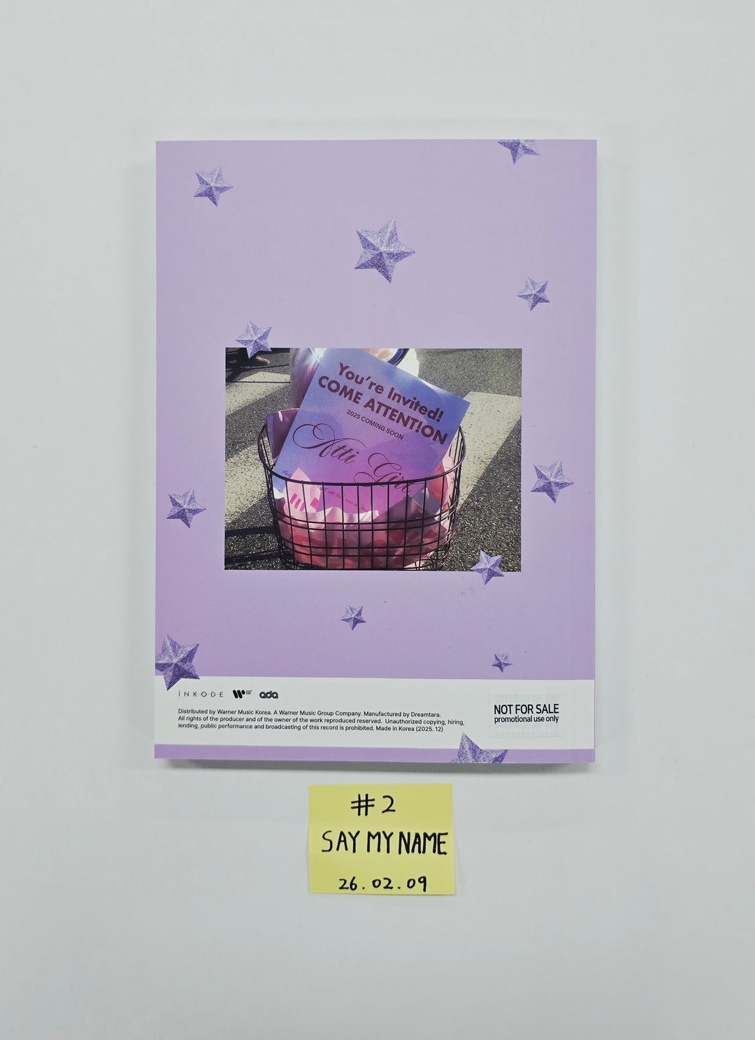 SAY MY NAME "&amp;Our Vibe" - Hand Autographed(Signed) Promo Album [26.02.09]