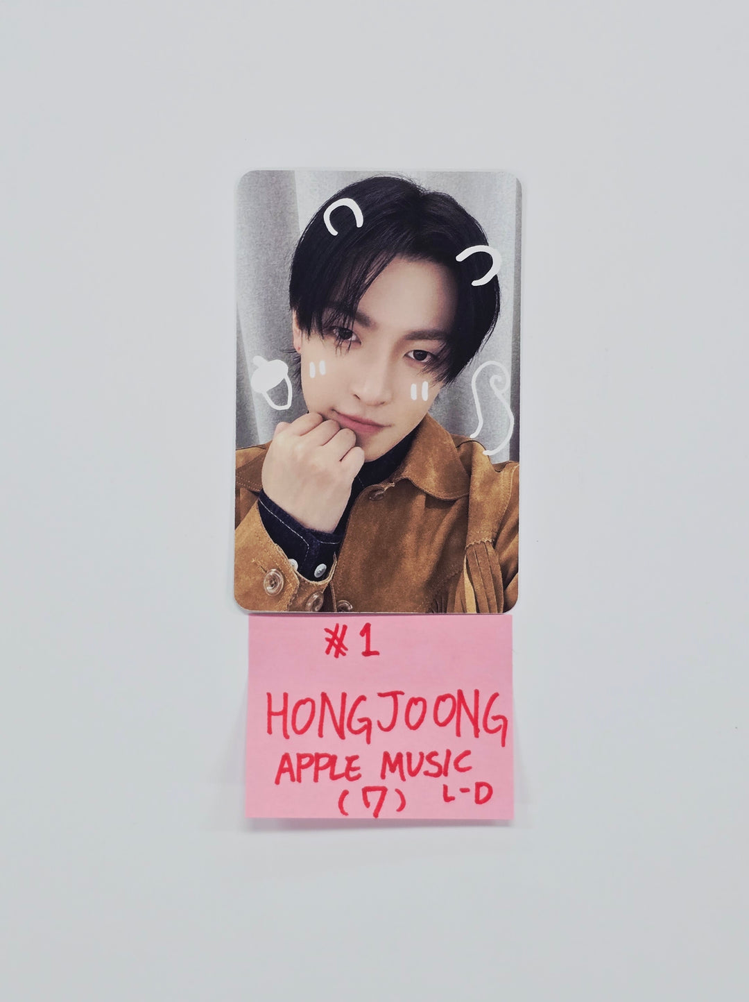 ATEEZ "GOLDEN HOUR : Part.4" - Apple Music Lucky Draw Event Photocard (digipack ver.) [26.02.10]