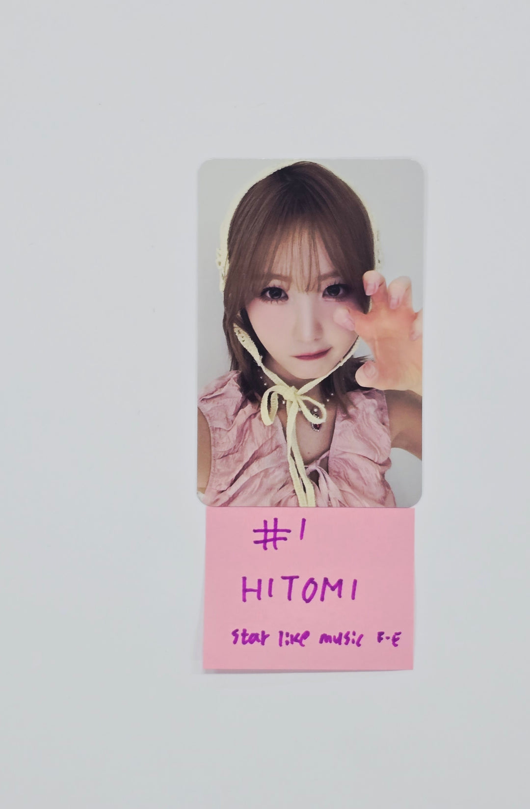 SAY MY NAME "&amp;Our Vibe" - StarLikeMusic Fansign Event Photocard [26.02.10]