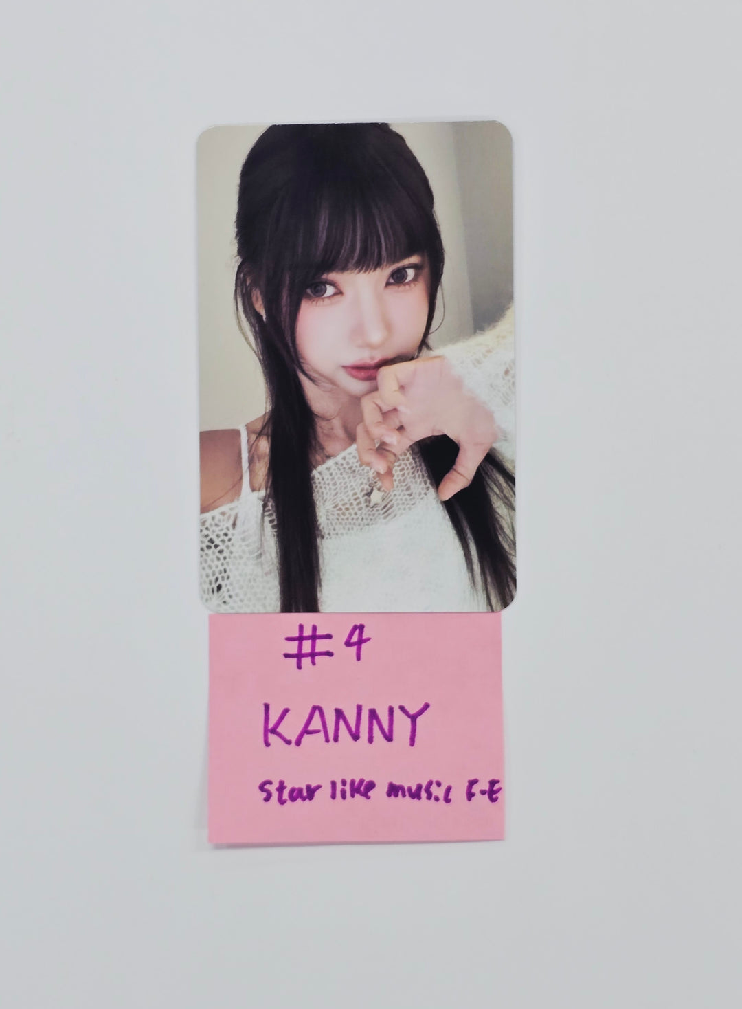 SAY MY NAME "&amp;Our Vibe" - StarLikeMusic Fansign Event Photocard [26.02.10]