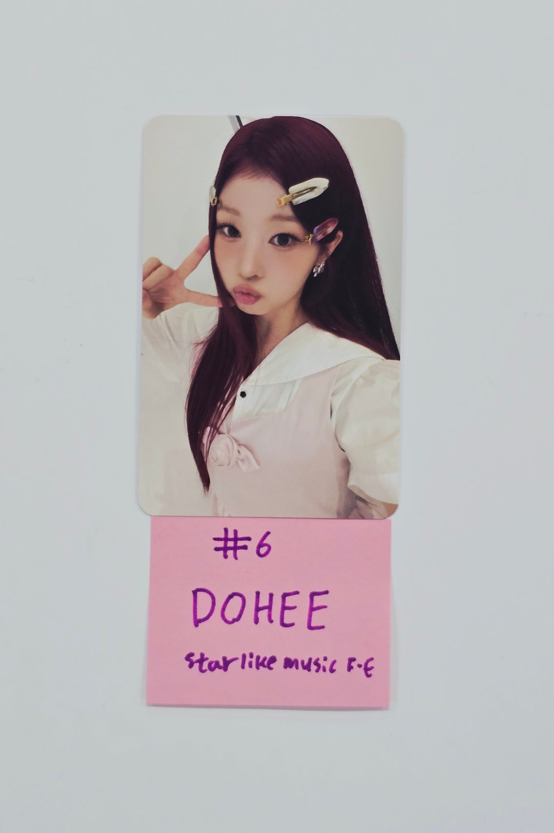 SAY MY NAME "&amp;Our Vibe" - StarLikeMusic Fansign Event Photocard [26.02.10]