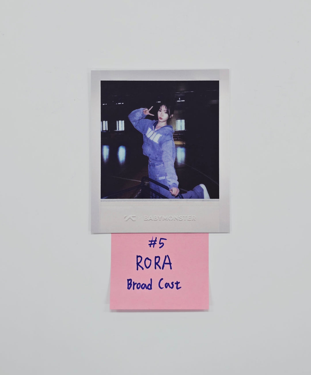 BABYMONSTER "REALLY LIKE YOU" - Broadcast Polaroid type Photocard [26.02.10]