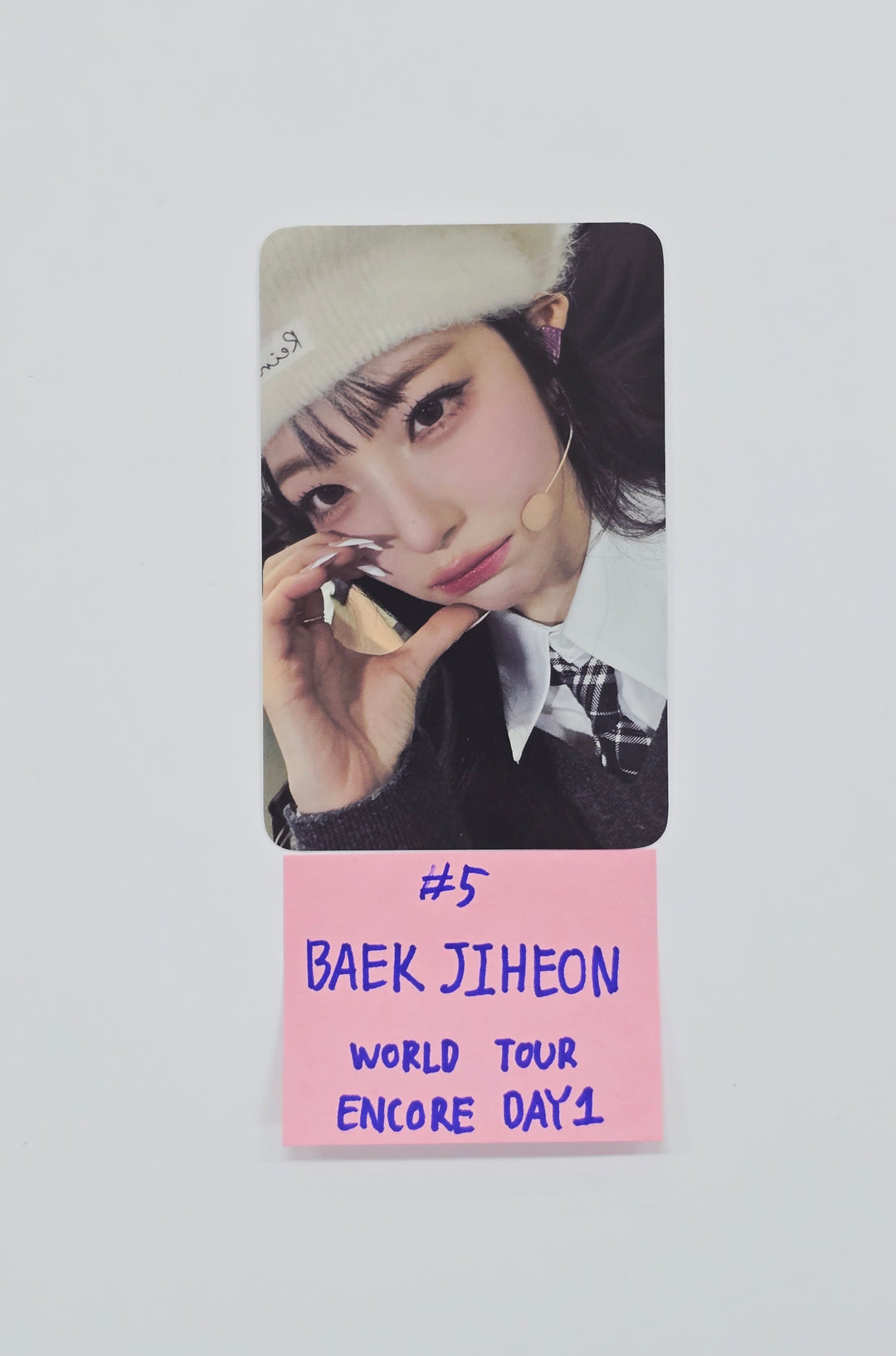 Fromis_9 "NOW TOMORROW" - ENCORE World Tour DAY 1 Enterance Photocard [26.02.10]