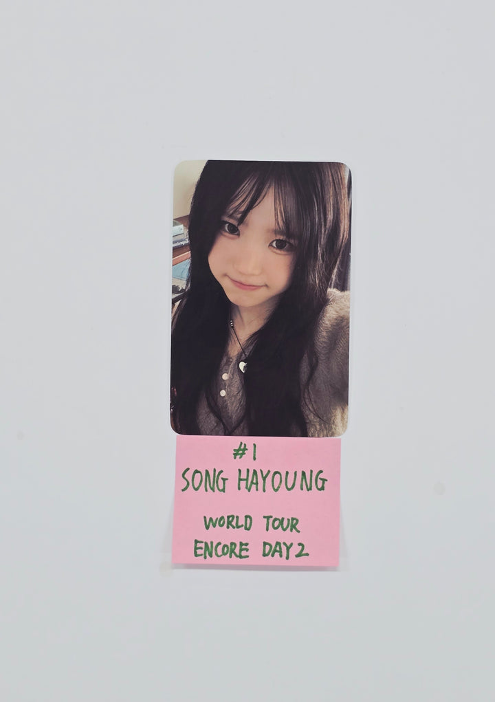 Fromis_9 "NOW TOMORROW" - ENCORE World Tour DAY 2 Enterance Photocard [26.02.10]