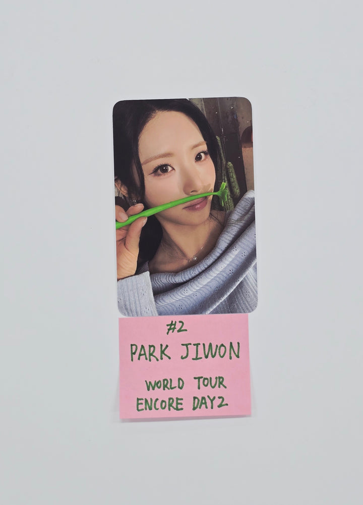Fromis_9 "NOW TOMORROW" - ENCORE World Tour DAY 2 Enterance Photocard [26.02.10]