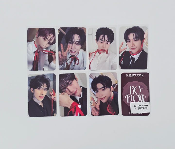 ZeroBaseOne "RE-FLOW" - Music &amp; Drama Pre-Order Benefit Photocard [26.02.10]