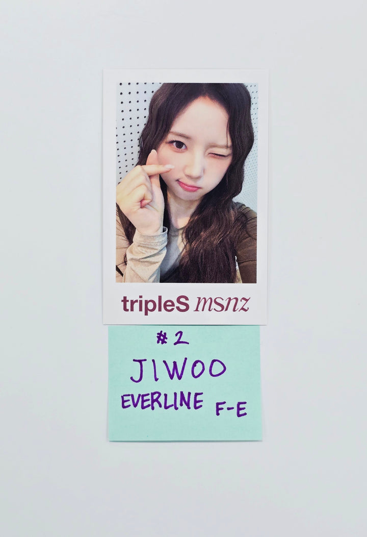 Triples_msnz "Beyond Beauty" - Everline Fansing Event Polaroid type Photocard R3 (Objekt Music Album ver.) [26.02.12]