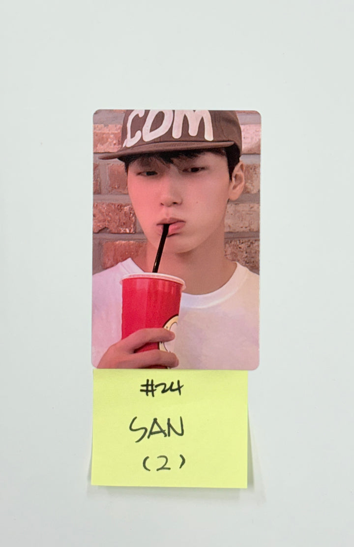 ATEEZ "GOLDEN HOUR : Part.4" - Official Photocard (san, mingi, wooyoung, jongho) [26.02.12]