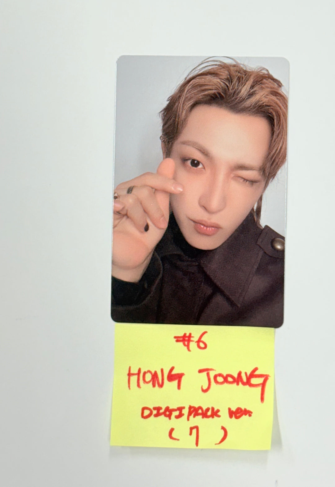 ATEEZ "GOLDEN HOUR : Part.4" - Official Photocard (Digipack ver) (hongjoong, seonghwa, yunho, yeosang) [26.02.12]
