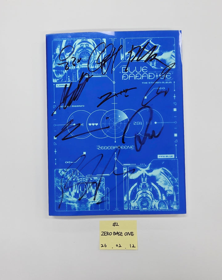 ENHYPEN "THE SIN : VANISH", ZEROBASEONE "BLUE PARADISE", TWS "play hard", Xdinary Heroes "LXVE to DEATH", &amp;TEAM "Back to Life" - Hand Autographed(Signed) Promo Album [26.02.12]