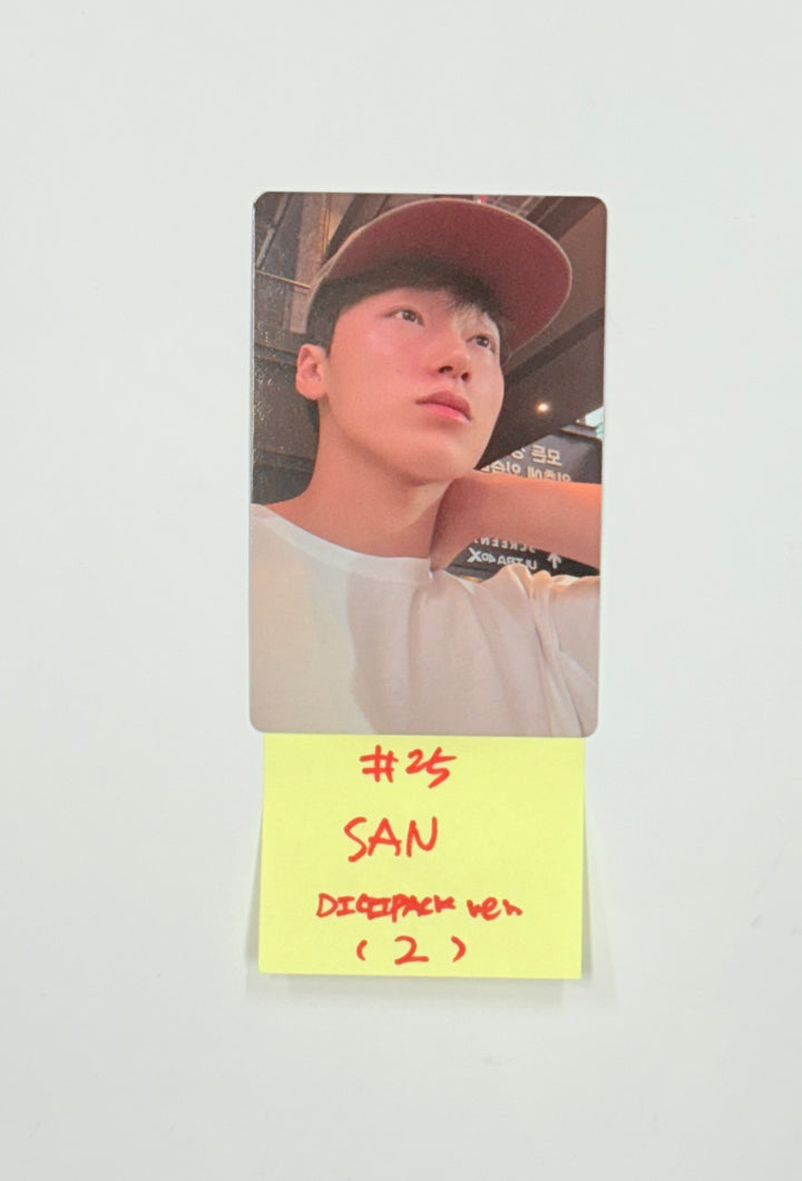ATEEZ "GOLDEN HOUR : Part.4" - Official Photocard (Digipack ver.) (san, mingi, wooyoung, jongho) [26.02.12]