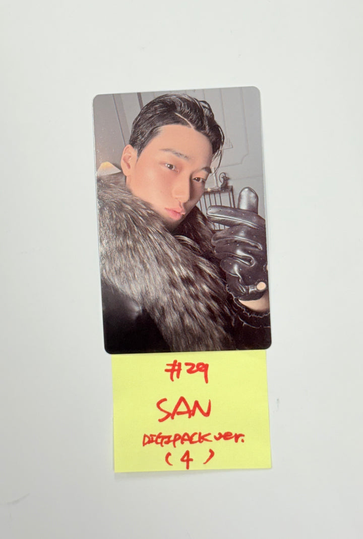 ATEEZ "GOLDEN HOUR : Part.4" - Official Photocard (Digipack ver.) (san, mingi, wooyoung, jongho) [26.02.12]