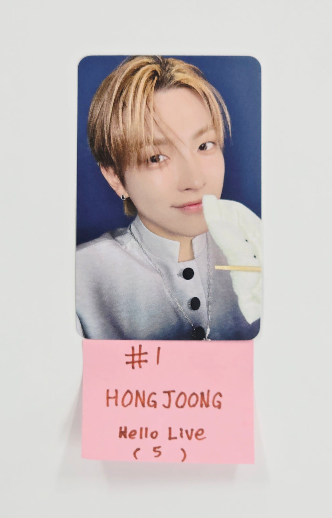 ATEEZ "GOLDEN HOUR : Part.4" - Hello Live Pre-Order Benefit Photocard [26.02.13]