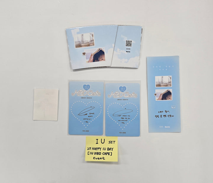IU - 25 Happy IU Day "IU HBD CAFE" Event Photocard set [26.02.13]