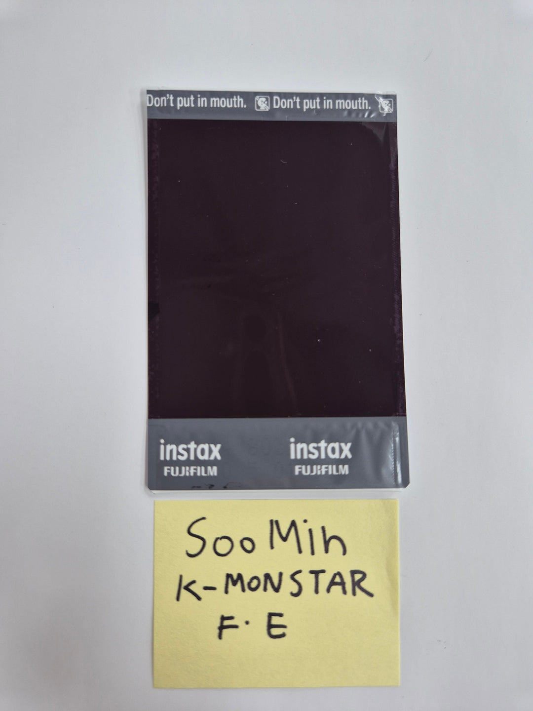 SooMin (of TripleS) - Hand Autographed(Signed) Polaroid [26.02.19]