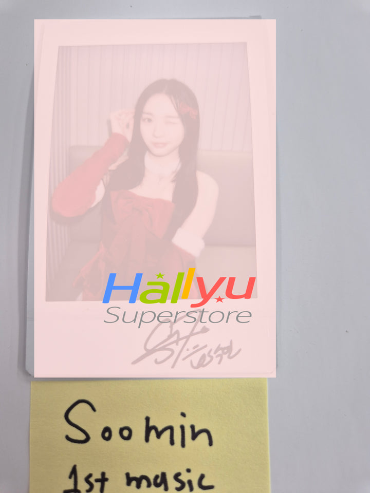 Soomin (of TripleS) - Hand Autographed(Signed) Polaroid [26.02.19]