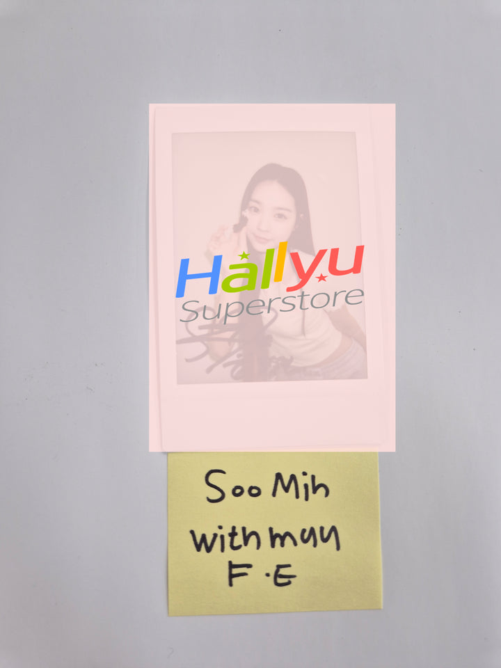 Soomin (of TripleS) - Hand Autographed(Signed) Polaroid [26.02.19]