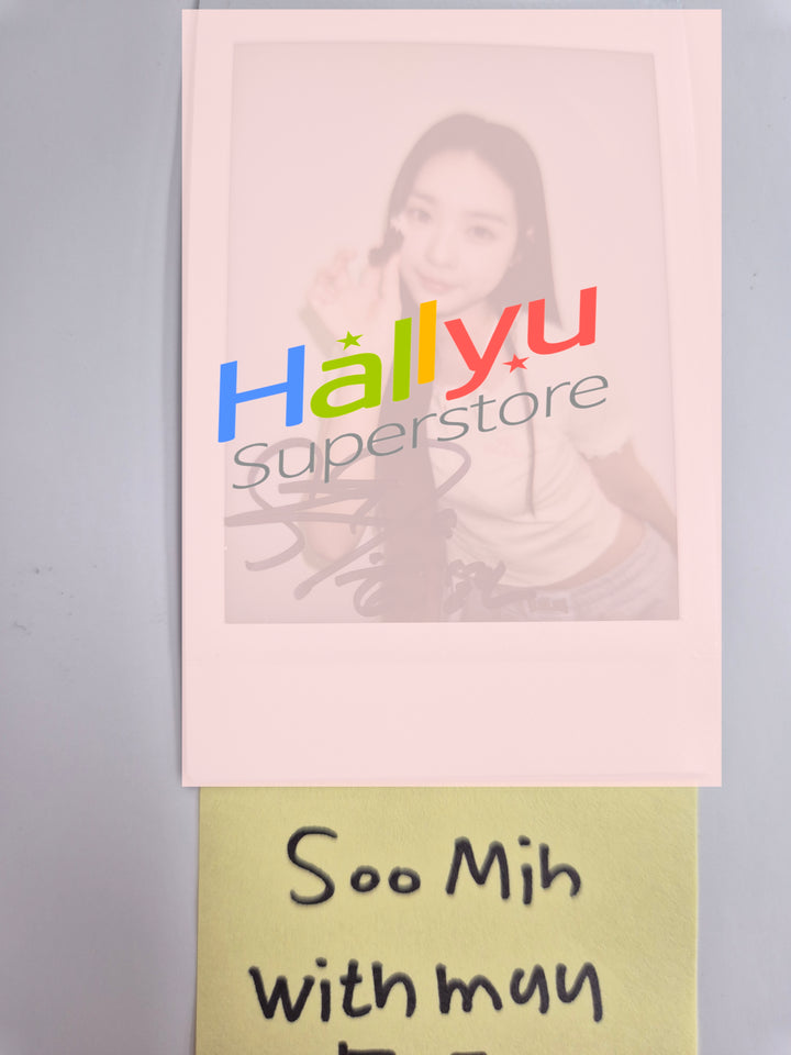 Soomin (of TripleS) - Hand Autographed(Signed) Polaroid [26.02.19]