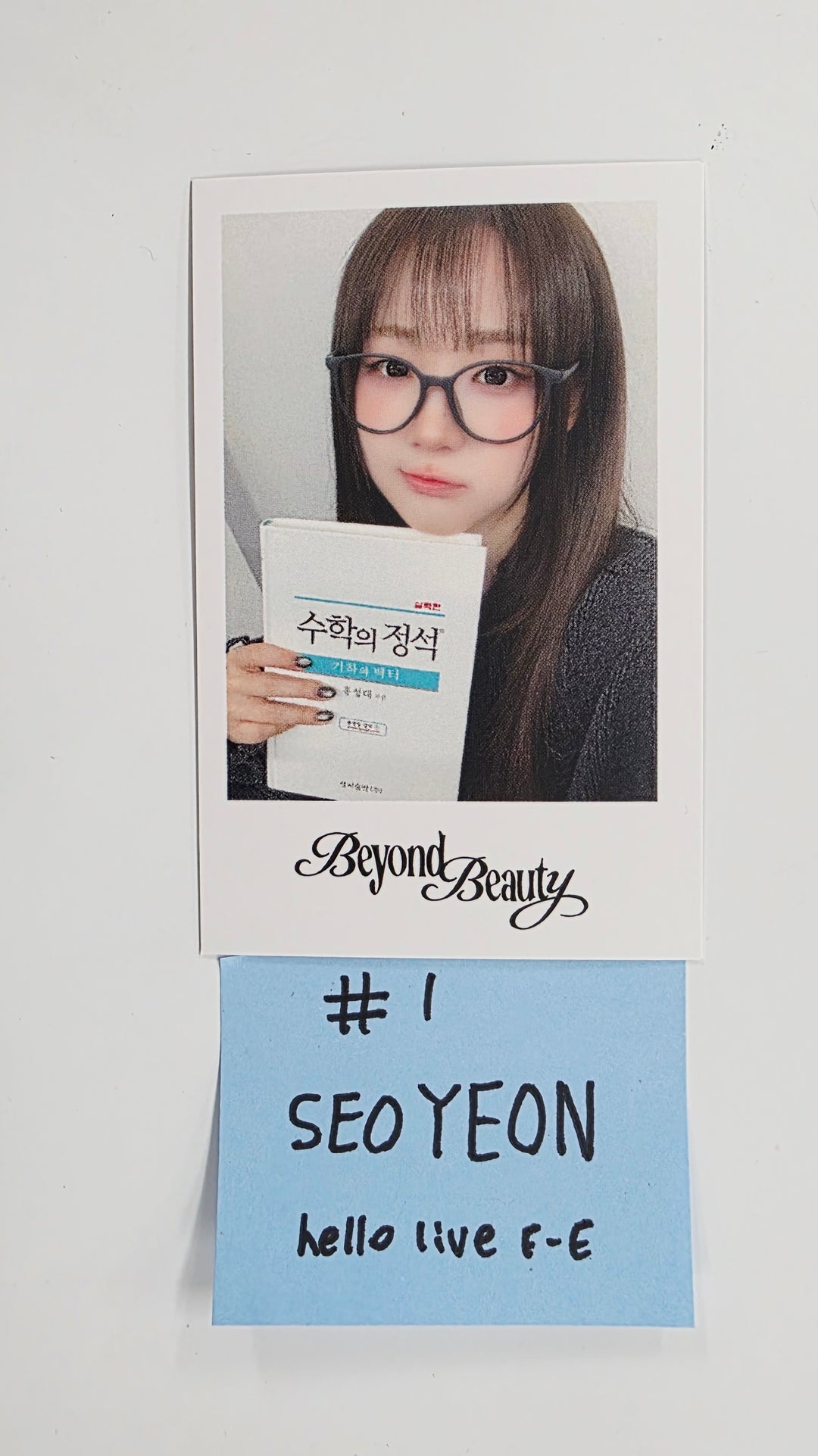 Triples_msnz "Beyond Beauty" - Hello Live Fansing Event Polaroid type Photocard R3 (Objekt Music Album ver.) [26.02.19]