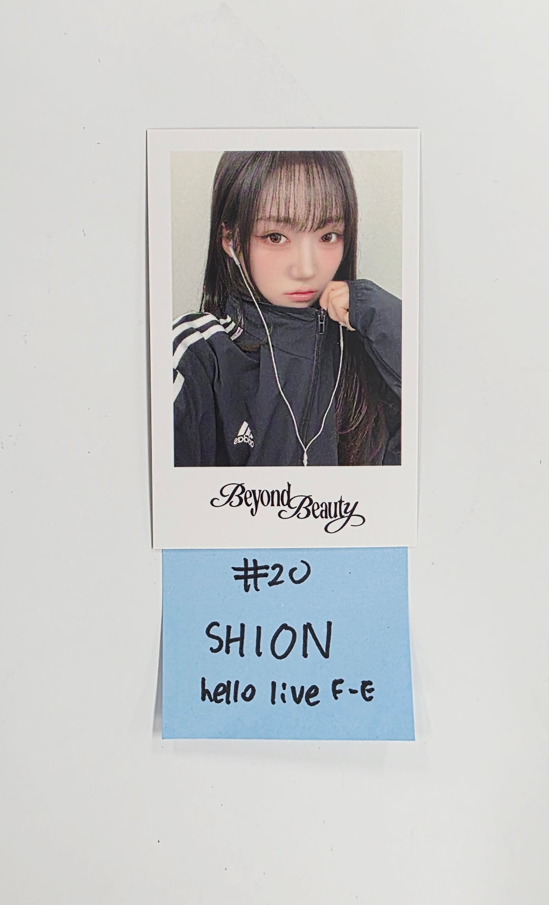 Triples_msnz "Beyond Beauty" - Hello Live Fansing Event Polaroid type Photocard R3 (Objekt Music Album ver.) [26.02.19]